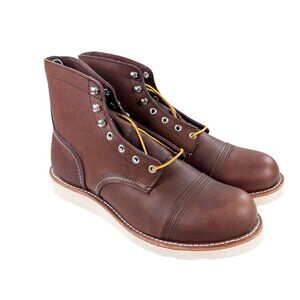 Red Wing 8088 Iron Ranger Boots Mens 11 D Amber Harness Leather Traction Tred